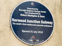 Norwood Junction Subway (id=2201)